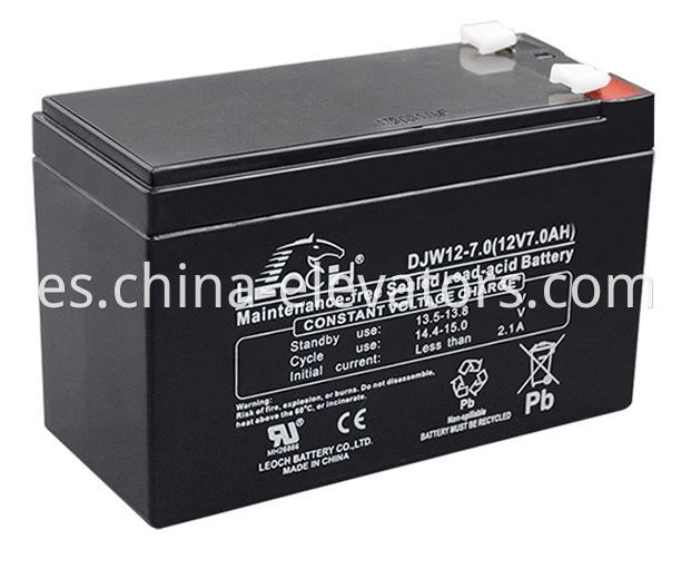 Batería de plomo-ácido sellada sin mantenimiento DJW12-7.0 Maintenance-free Sealed Lead-acid Battery DJW12-7.0